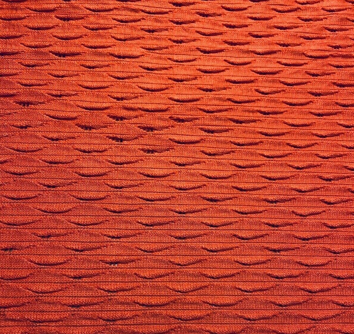 Jersey Figured Fabric Coral Colour 2Way Stretch 55" Wide