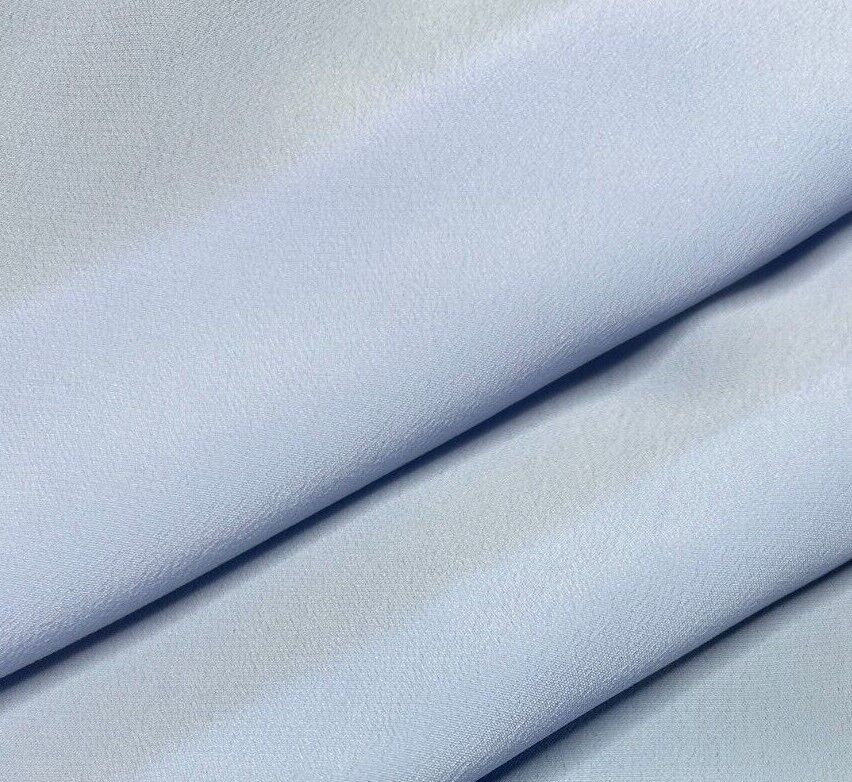 Silk And Acetate Blend Crepe Fabric 55" Wide Sold By Metre