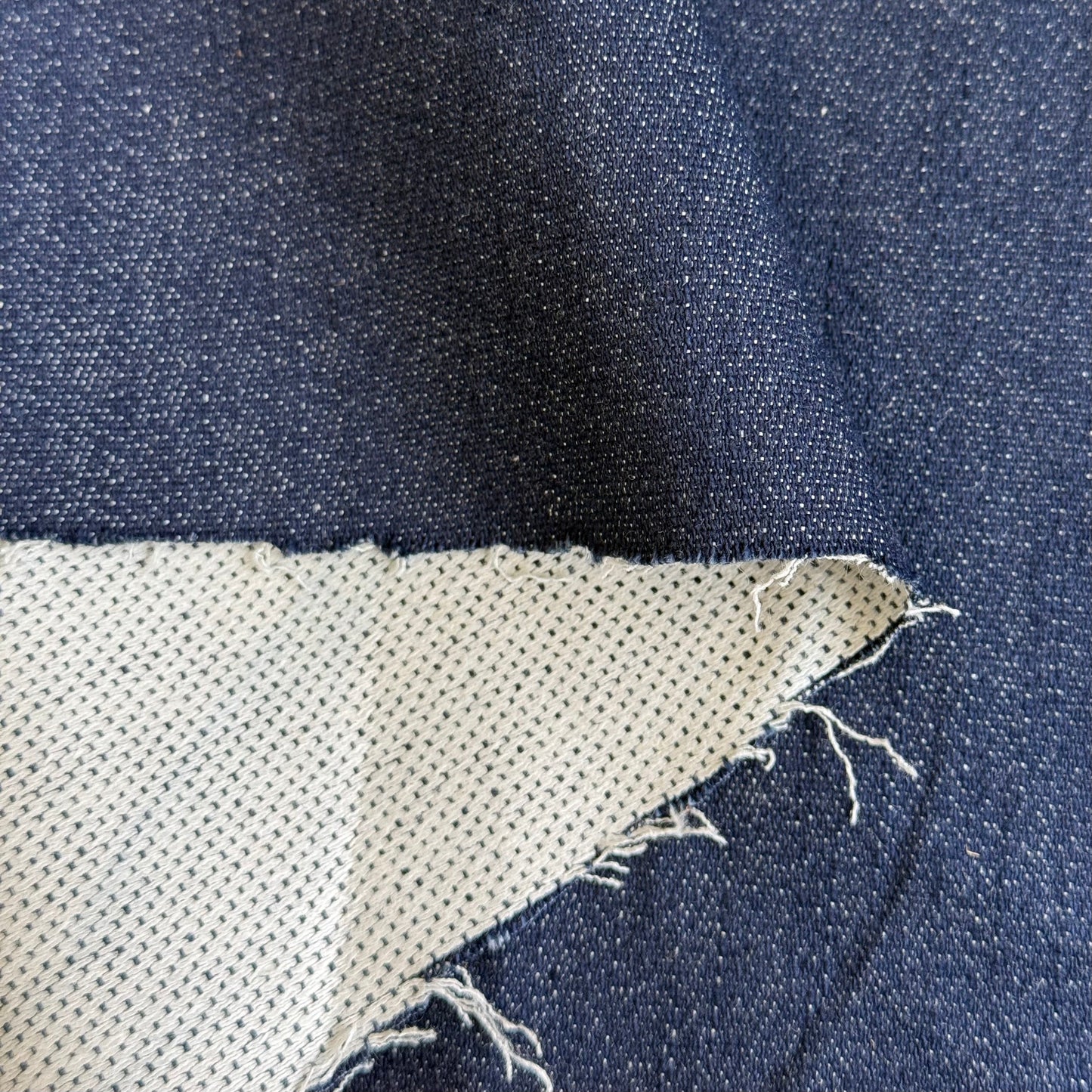10 oz Blue and Black Cotton Sustainable Denim