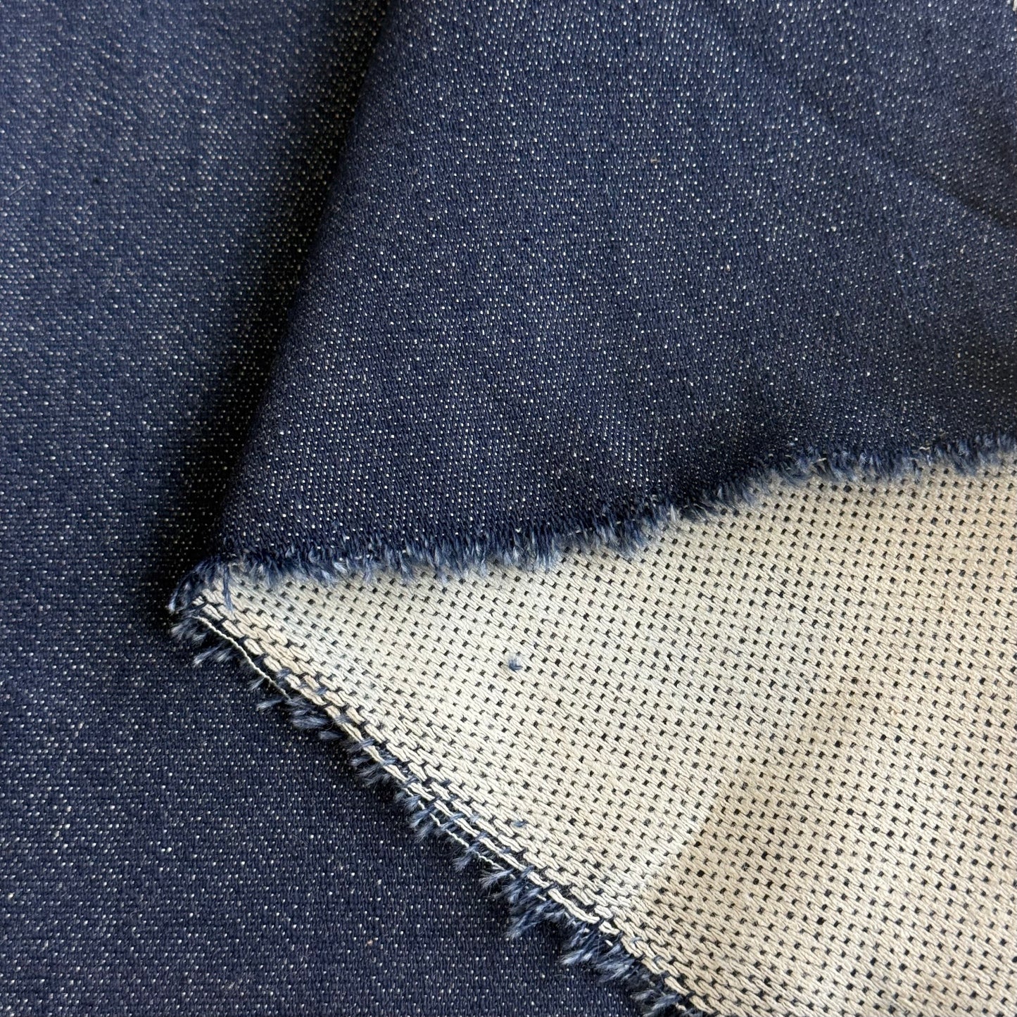 10 oz Blue and Black Cotton Sustainable Denim
