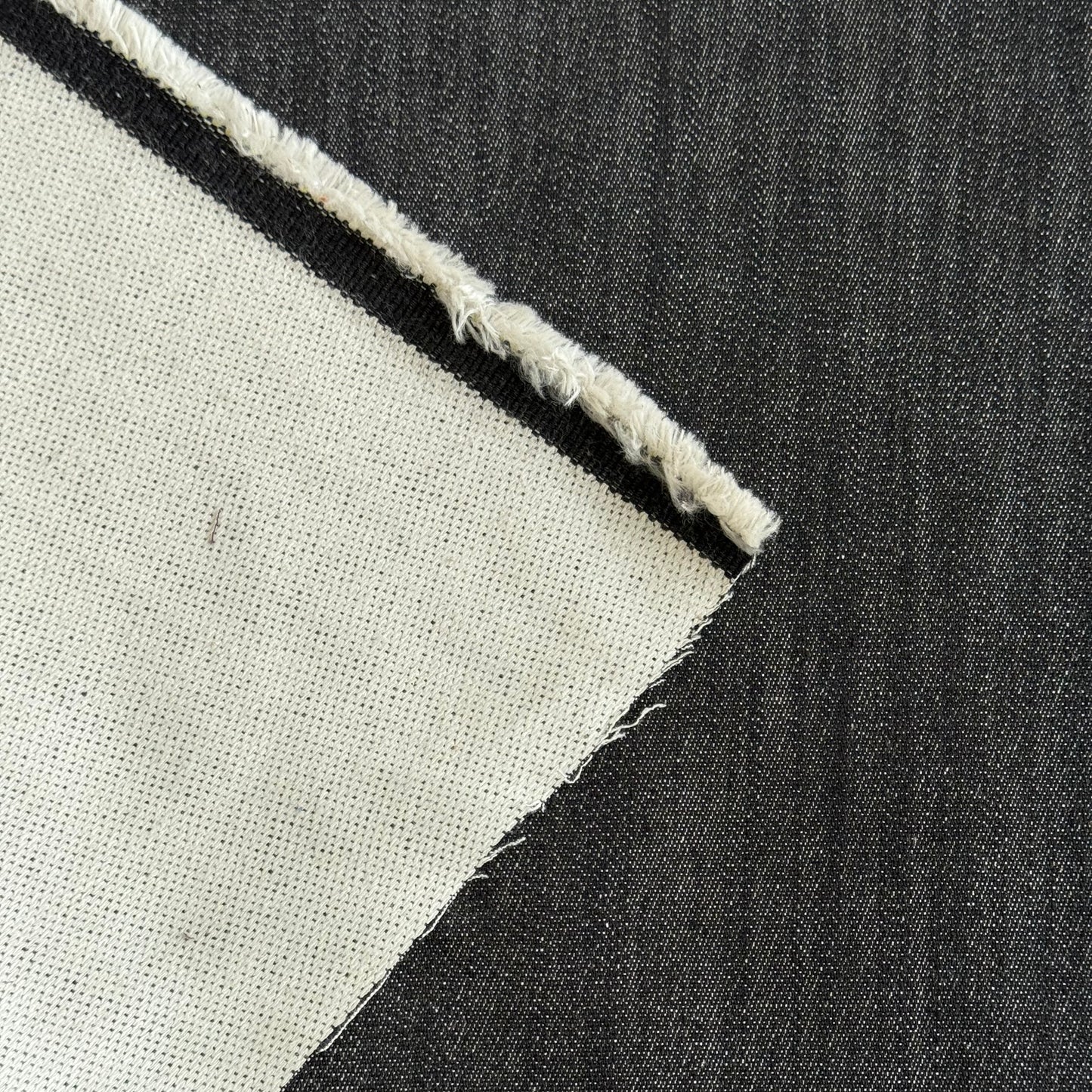 10 oz Blue and Black Cotton Sustainable Denim