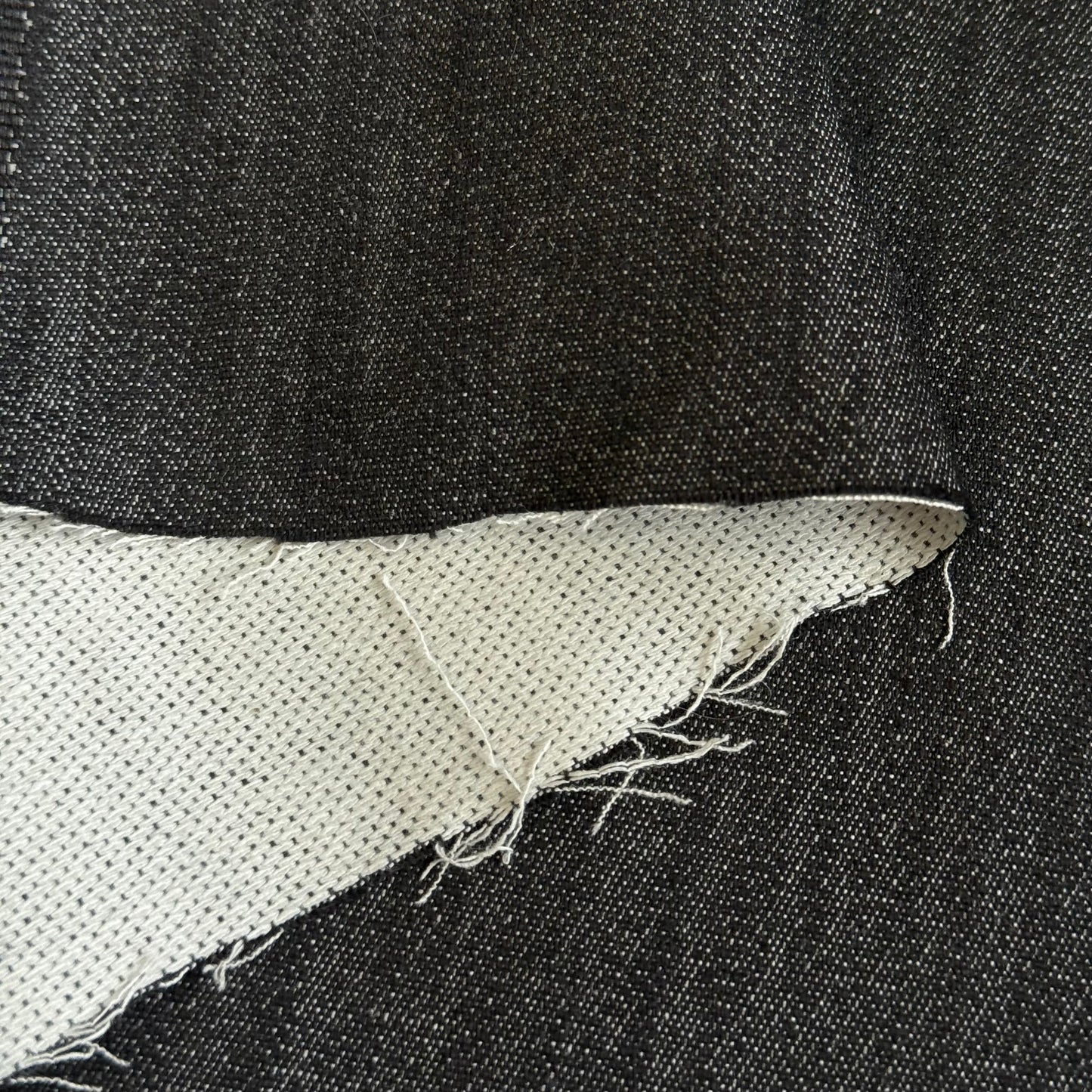 10 oz Blue and Black Cotton Sustainable Denim