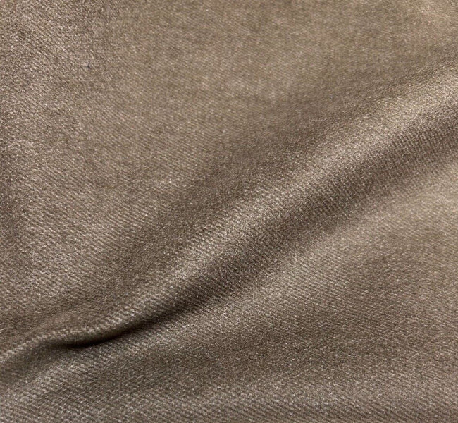 Italian Brushed Twill Cotton Gabardine Fabric Brown And Green 370 gsm –  Vega Textiles