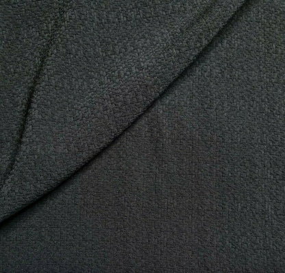 Stretch Jacquard Fabric Black And Off White Colours Drape 55"