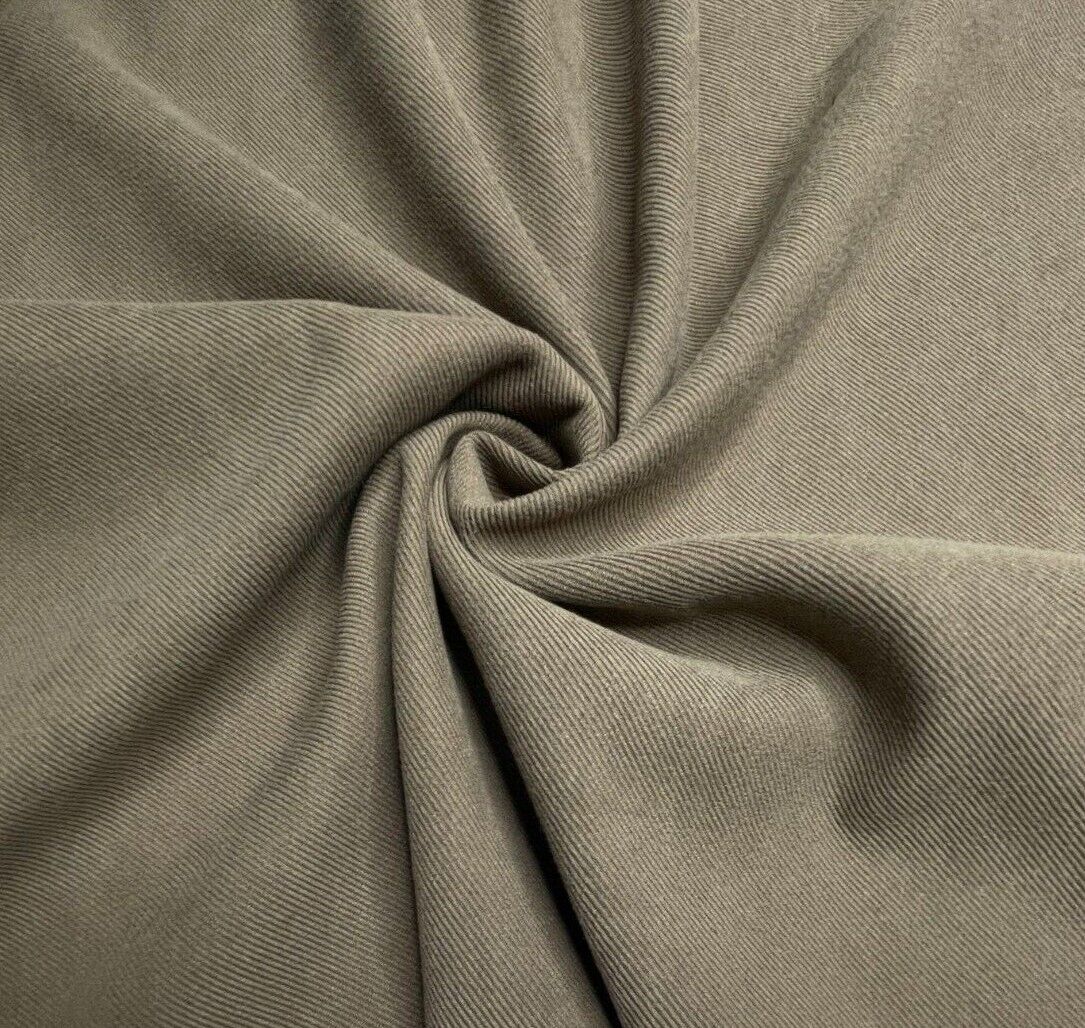 Soft Touch Twill Fabric Non Stretch 55"wide Sold By Metre