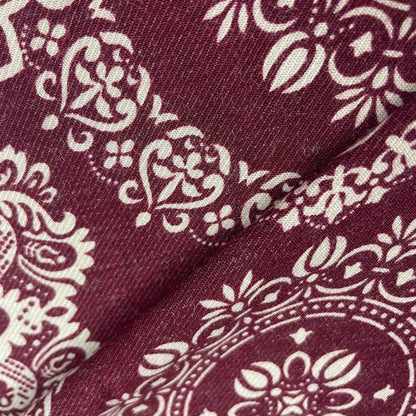 Twill Viscose Fabric Floral Printed 55" Wide