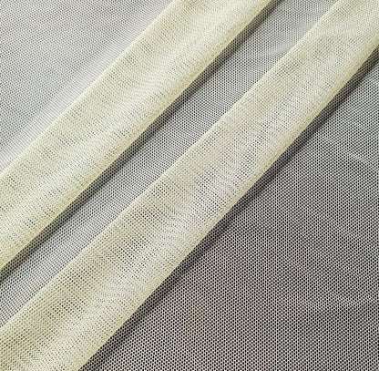 Power Mesh Net Fabric 4 Way Stretch 55" Wide