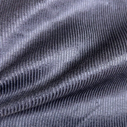 Cotton Corduroy Fabric Shiny Grey Colour 13 wale 55" Wide 300 gsm