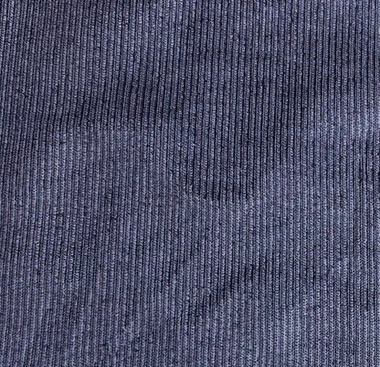 Cotton Corduroy Fabric Shiny Grey Colour 13 wale 55" Wide 300 gsm