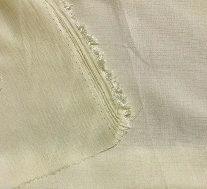 Viscose Fabric Light Yellow Thin and Crinkled Effect Drapey 55" Wide