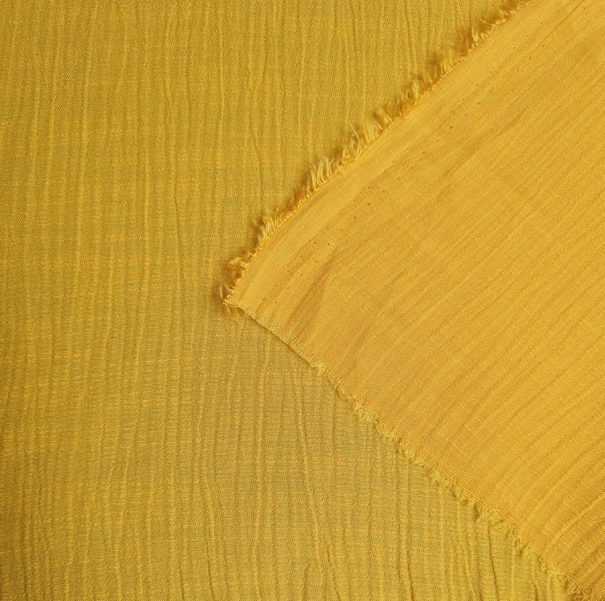 Crinkled Viscose Blend Fabric 55" Wide Sold By Metre