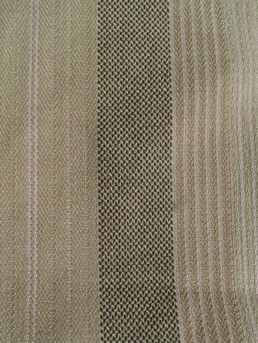 STRIPED STRETCH POLYESTER VISCOSE FABRIC - SOLD BY THE METER