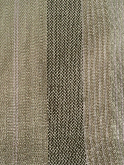 STRIPED STRETCH POLYESTER VISCOSE FABRIC - SOLD BY THE METER