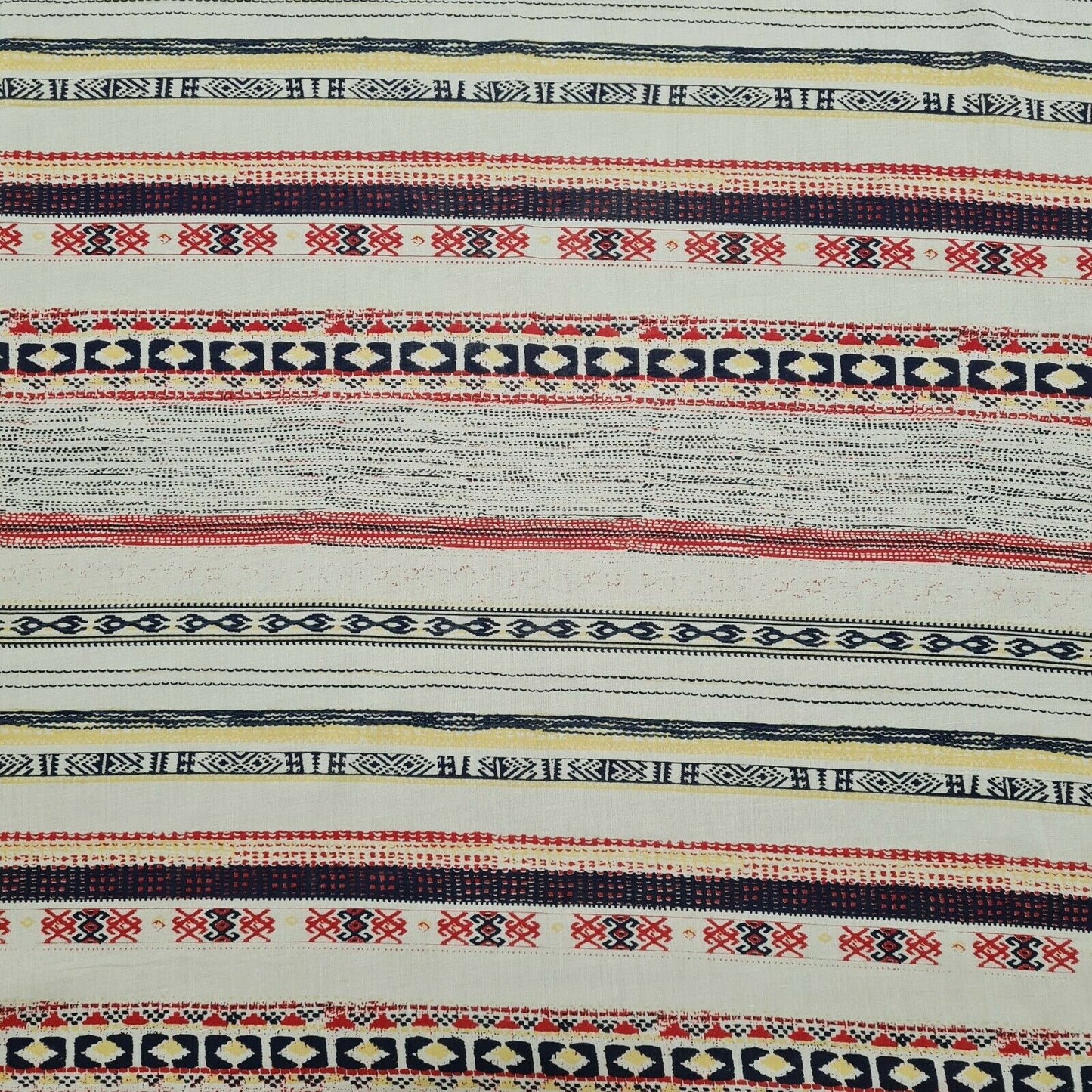 Ethnic Printed Viscose Fabric 55" Wide Sold By The Metre