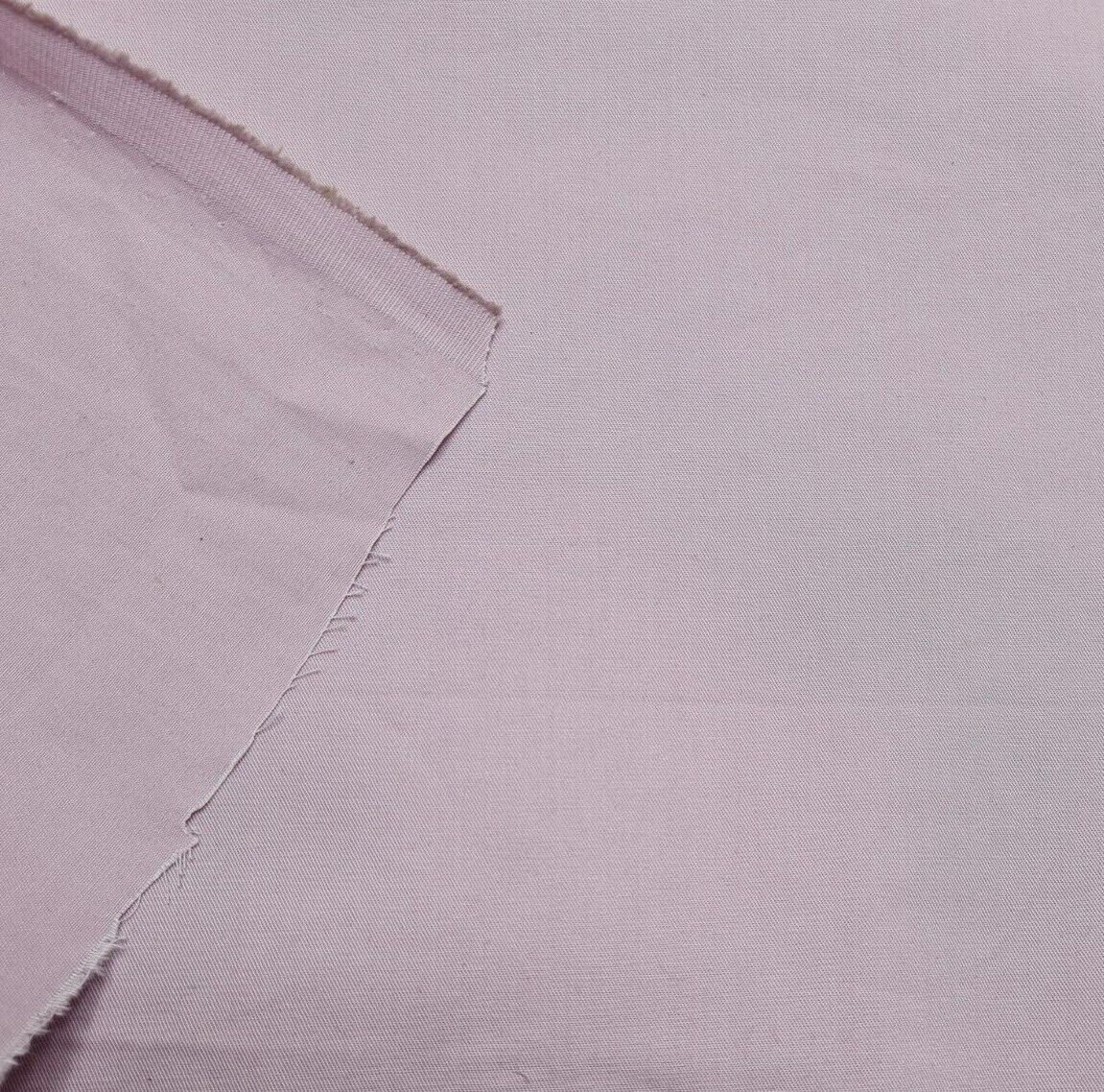 Cotton Gabardine Fabric Lilac Colour 55'' Wide Sold By The Metre