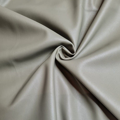 PU Faux Leatherette Fabric Waterproof Olive Sprig Colour Sold By Metre