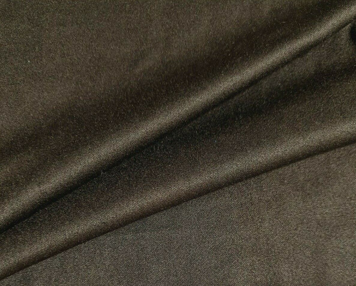 VELOUR JERSEY FABRIC BROWN /PURPLE COLOURS STRETCH - SOLD BY THE METRE