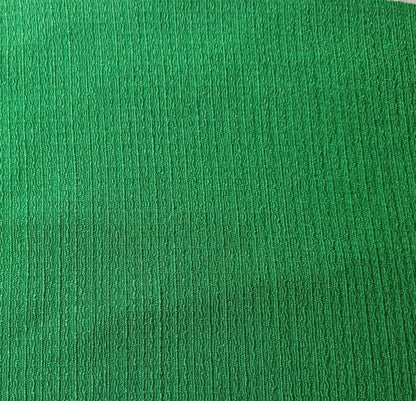 Jersey Fabric Small Figured Green Colour 2Way Stretch