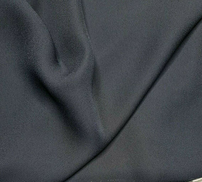 Crepe Chiffon Fabric Navy Colour 55" Wide Sold By Metre