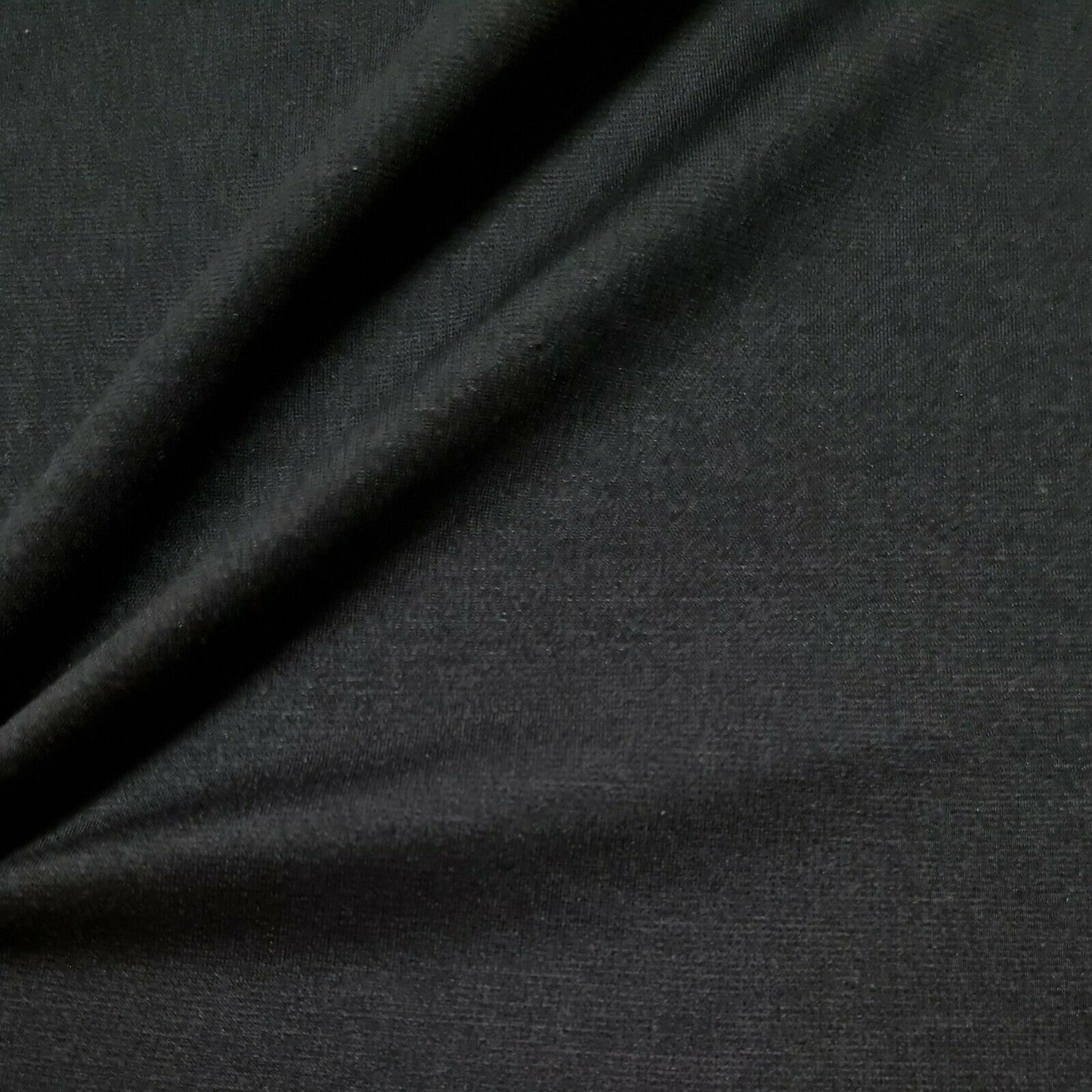 Ponte Jersey Fabric Black and Dark Brown Colours 55" Wide 2 Way Stretch A1-200