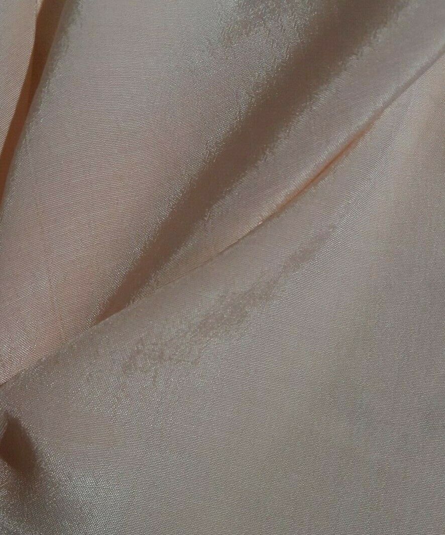 PEACH COLOUR VISCOSE FABRIC - SOLD BY THE METRE