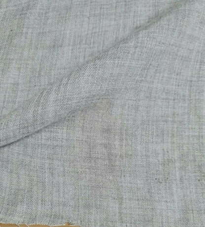 GREY MELANGE DOUBLE LAYERED VISCOSE FABRIC - SOLD BY THE METRE B3/210