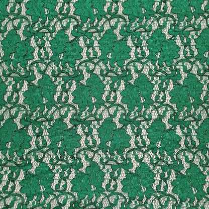 Lace Fabric Royal Blue Green And Navy Colours Non-Stretch 55" Wide Sold By Metre