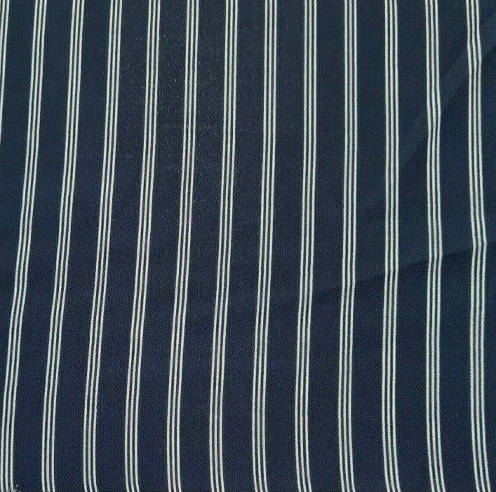 Chiffon Crepe Fabric Striped Dressmaking 55" Wide