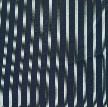 Chiffon Crepe Fabric Striped Dressmaking 55" Wide