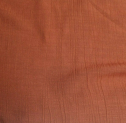 Crinkled Viscose Blend Fabric 55" Wide Sold By Metre