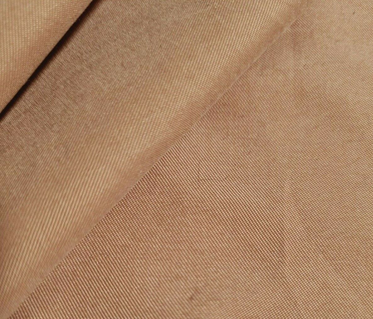 PEACH COLOUR VELOUR TOUCH POLYESTER FABRIC - SOLD BY THE METRE