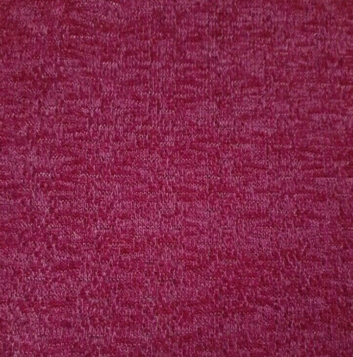 Jersey Knit Fabric Figured And Melange 55' Wide 2Way Stretch Sold By The Metre