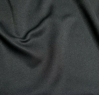 Georgette Viscose Polyester Fabric Black And Off White Colours 55" Wide