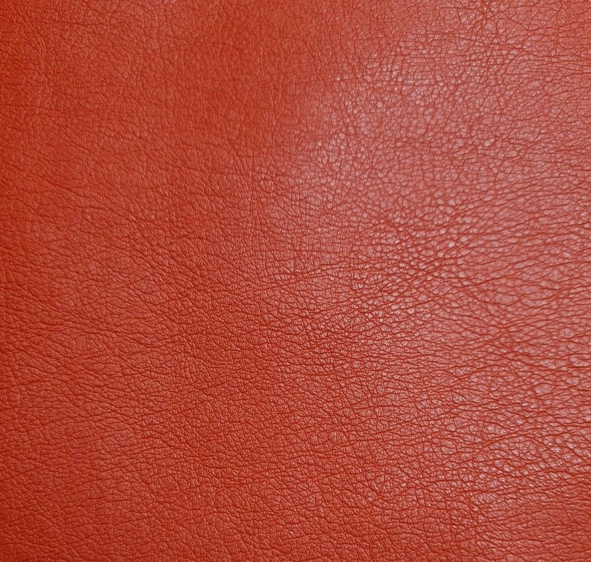 Leatherette Fabric PU Coated Viscose Yellow and Coral Red Colours 55" Wide