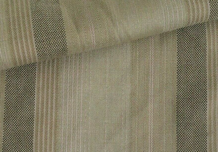 STRIPED STRETCH POLYESTER VISCOSE FABRIC - SOLD BY THE METER