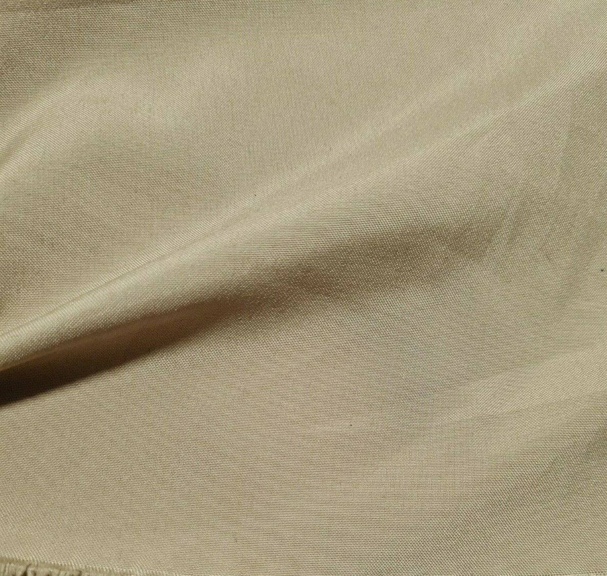 BEIGE COLOUR POLYESTER FABRIC - SOLD BY THE METRE
