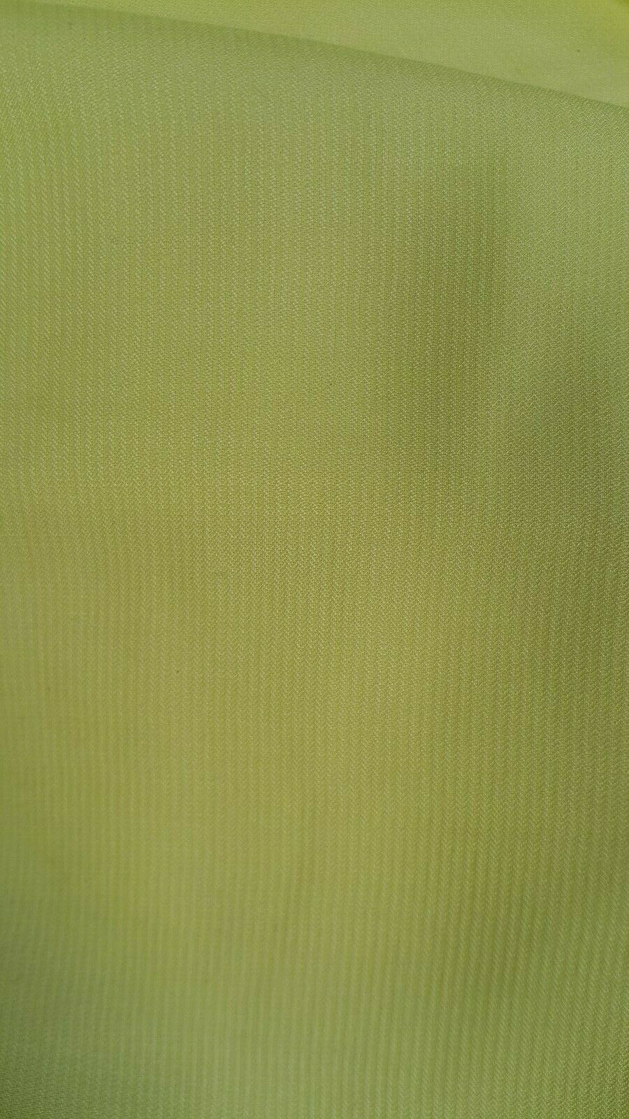 YELLOW GREEN VISCOSE/POLYESTER FABRIC-SOLD BY THE METER