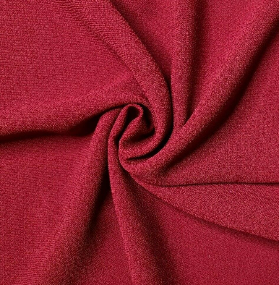 Crepe Dressmaking Fabric Drapey Non-Stretch 43" Wide