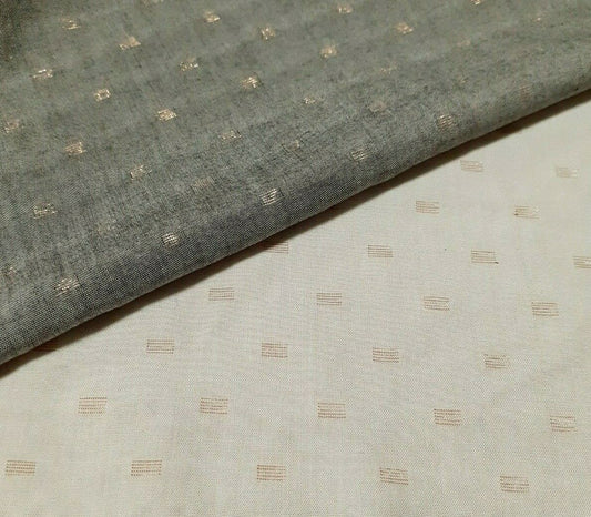 VISCOSE LUREX FABRIC SMALL SHINY FIGURED - SOLD BY THE METRE