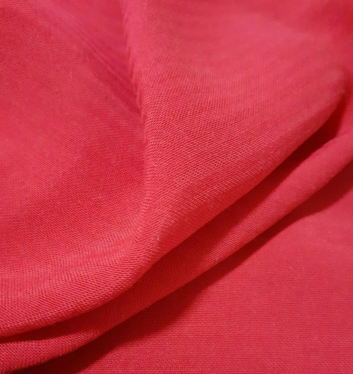 BROWN AND FUCHSIA COLOUR VISCOSE FABRIC - SOLD BY THE METRE