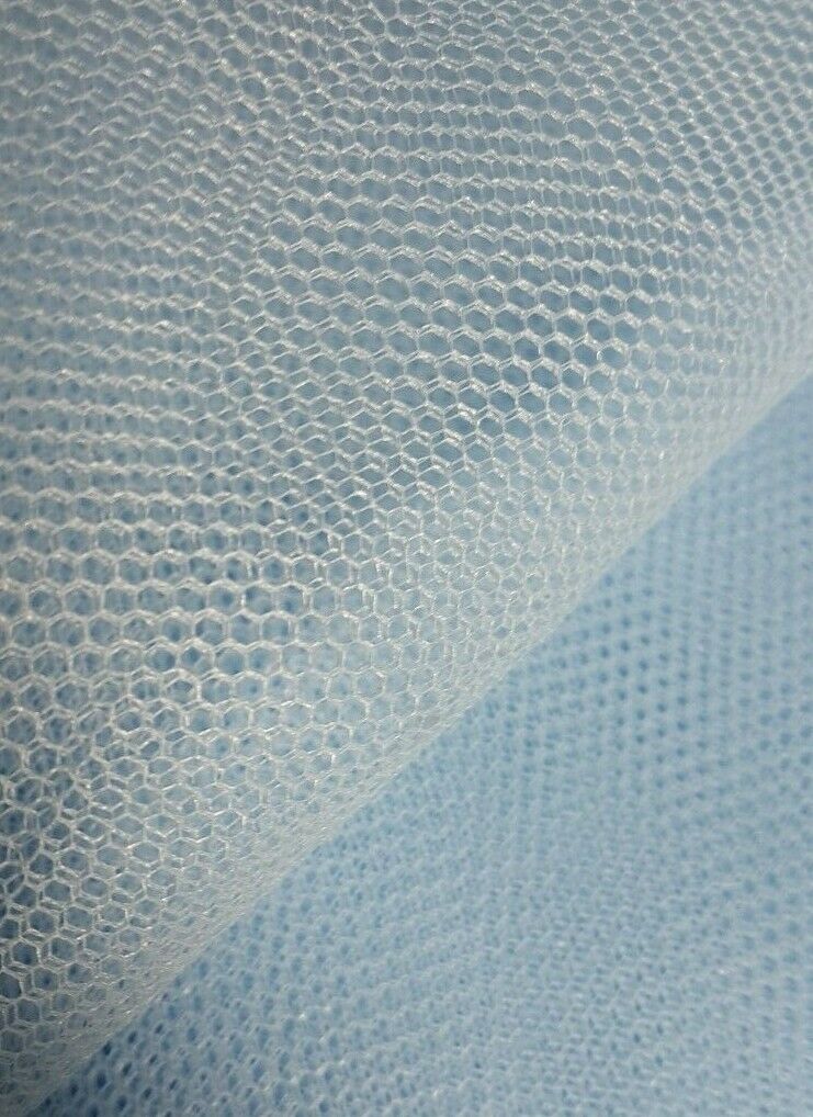 NET TULLE FABRIC PLAIN SOLD BY THE METER