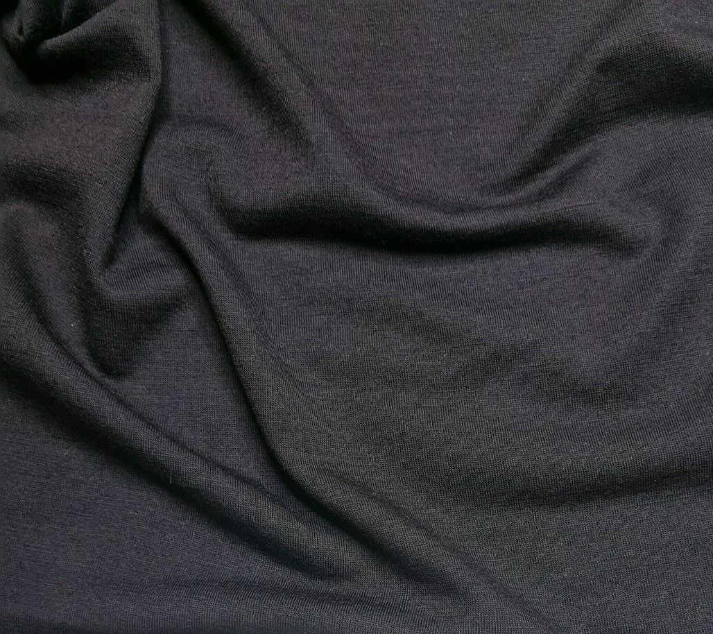 Wool Jersey Fabric Dress Making T-Shirts 51" Wide