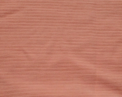 SALMON COLOUR VISCOSE MIX STRIPED FABRIC- SOLD BY THE METRE