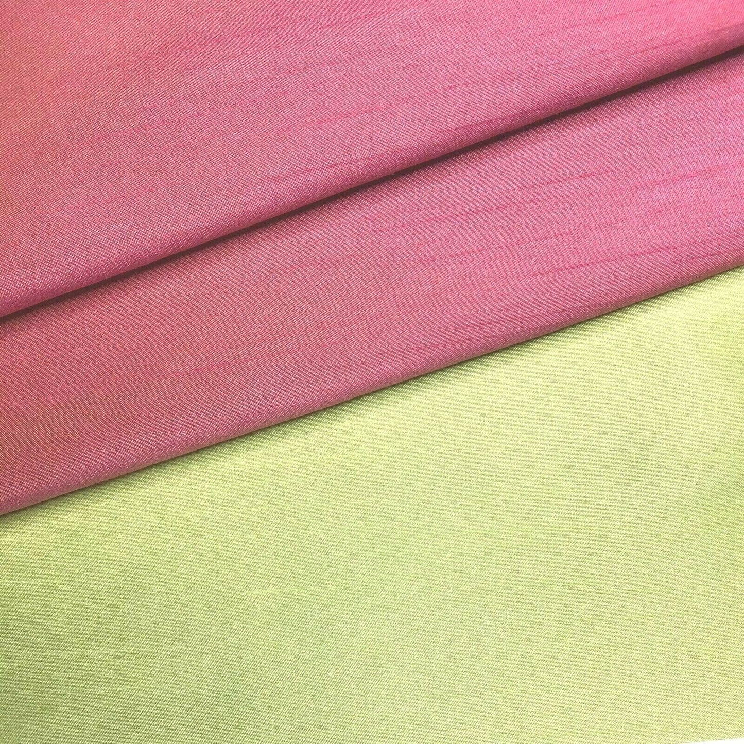 Shantung Satin Fabric Double Sided 55" Wide Sold By The Metre