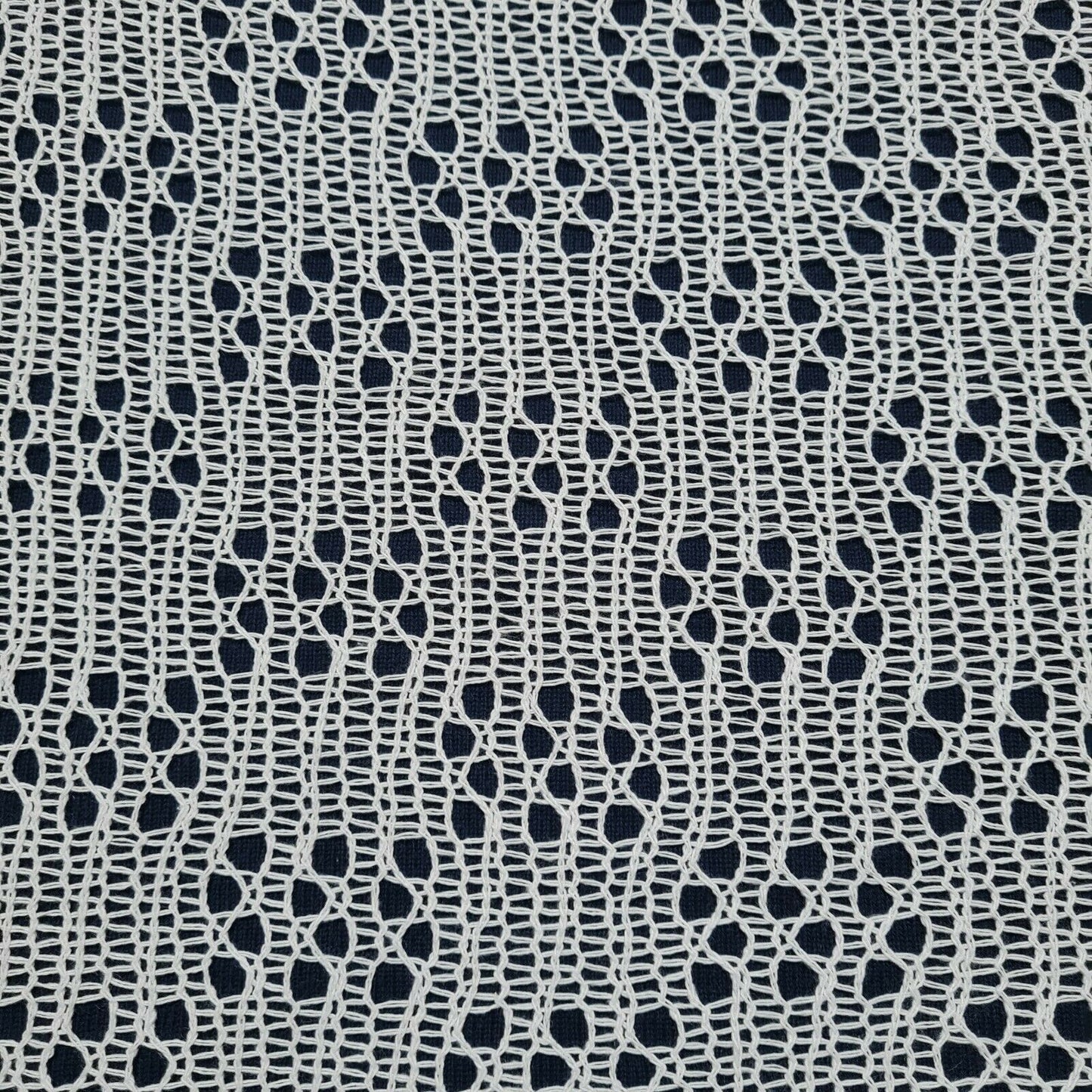 Cotton Polyester Lace Fabric 49" Wide Sold By The Metre