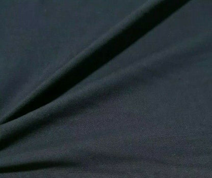 Stretch Viscose Fabric Red Black Navy Off-White Colours 39" Wide Non See-Through