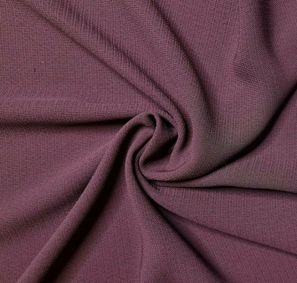 Crepe Dressmaking Fabric Drapey Non-Stretch 43" Wide