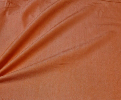 ORANGE COLOUR VISCOSE/POLYESTER FABRIC-SOLD BY THE METRE