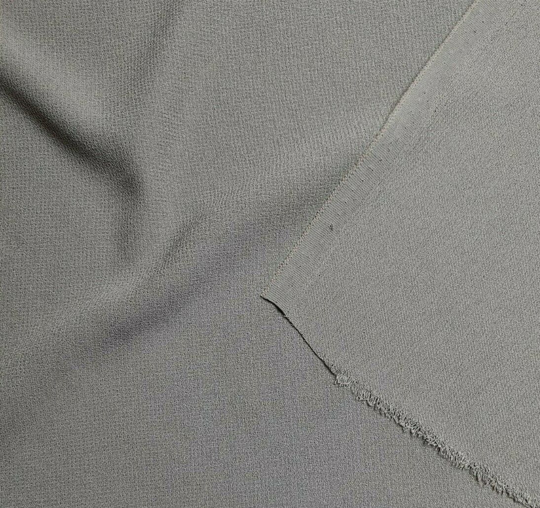 Georgette Fabric Dark Beige Drapey 55" Wide