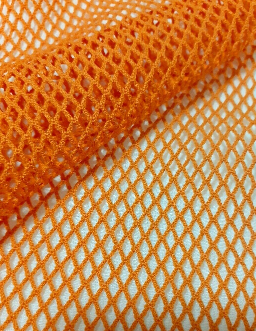 ORANGE NET FABRIC - SOLD BY THE METRE